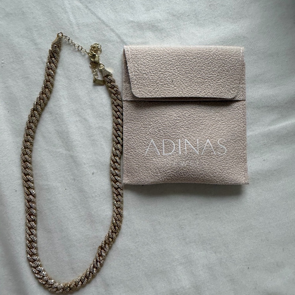 Adinas Jewels Chain Chocker Necklace